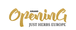 Just Herbs Europe - Grand Opening Announcement