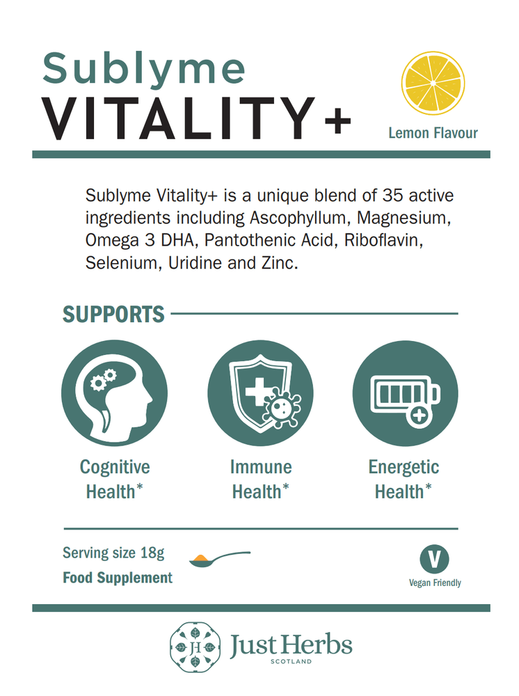 
                  
                    Load image into Gallery viewer, Sublyme Vitality+ Powder Lemon Flavour
                  
                