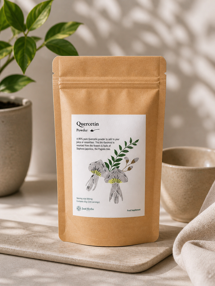 Quercetin 50g Powder – Just Herbs Scotland
